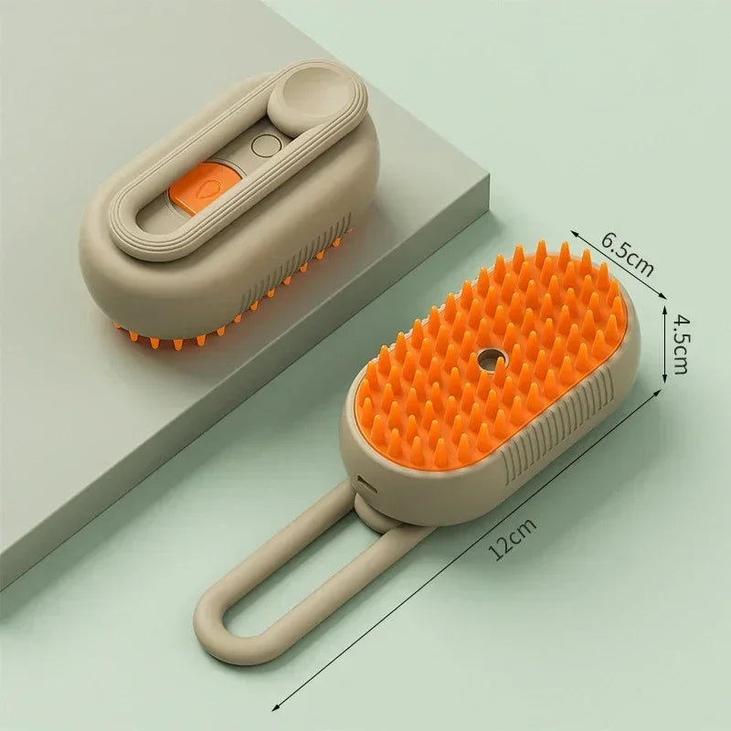 PurrSteam 2-in-1 Gentle Grooming Brush